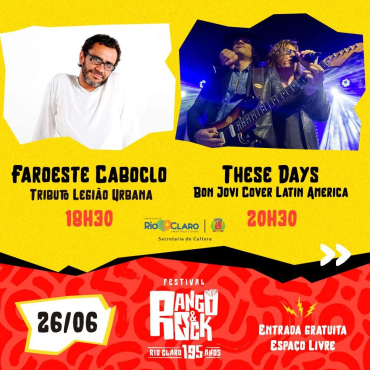 FESTIVAL RANGO&ROCK - FAROESTE CABOCLO - THESE DAYS