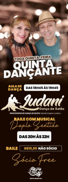 Quinta Dançante no Grupo Ginástico Rioclarense