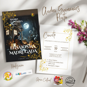 Lançamento de livros: Sociedade Vozes Literárias apresenta noite de autógrafos de Millo Ribeiro