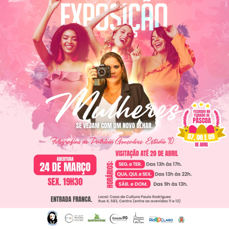 EXPOSIÇÃO MULHERES - EVENTOS CASA PAULO RODRIGUES